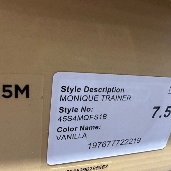 NIB MICHAEL KORS MK Logo Monique Trainer Platform Sneakers Size 7.5 - Picture 5 of 5